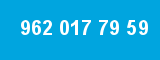 962 017 79 59 962 017 79 59